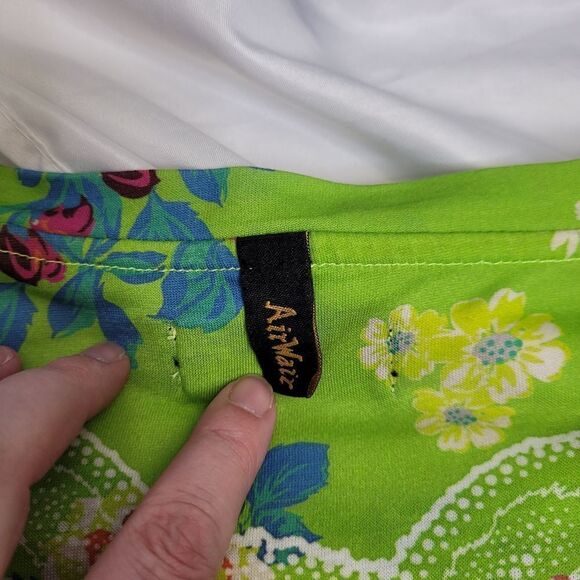 DR MARTENS multi floral daze short sleeve tee shirt dress RARE L - Picture 7 of 10